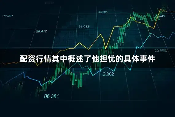 配资行情其中概述了他担忧的具体事件